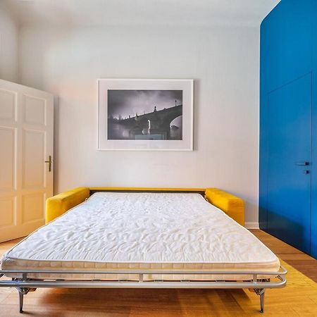 Quiet City Center Apartment In Hip & Foodie Area Praga Exterior foto